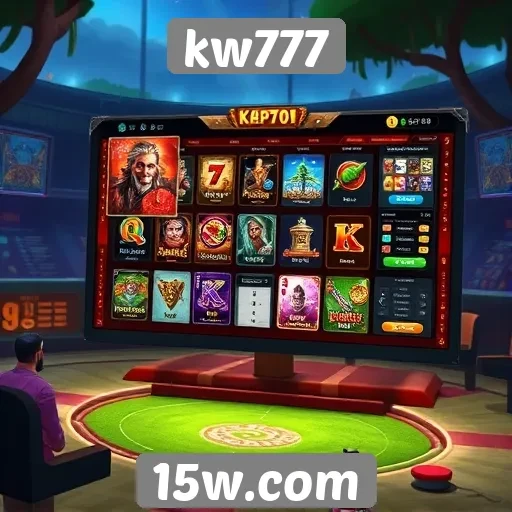 Interface do usuário do kw777 e a experiência de navegação